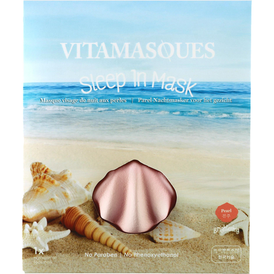 VITAMASQUES Pearl Sleep In Mask - Half Shape (X2) 4 ml