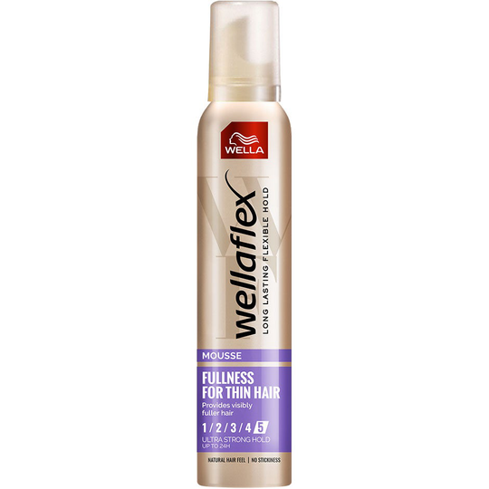 Wellaflex Mousse Fullness Ultra Strong, 200 ml Wella Styling Muotoilutuotteet