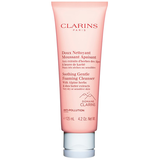 Soothing Gentle Foaming Cleanser, 125 ml Clarins Ihonpuhdistus