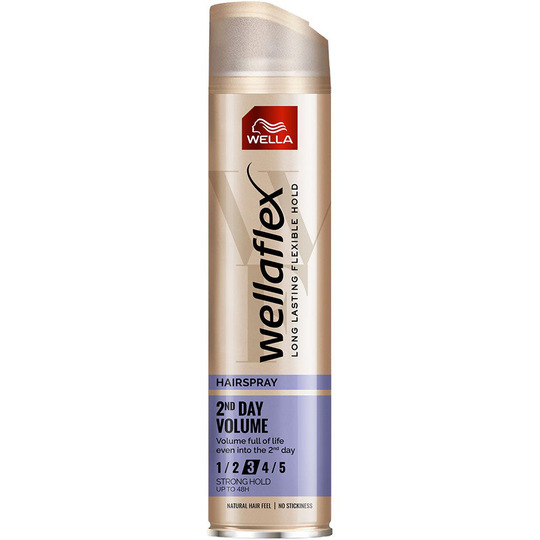 Wellaflex HS Volume 2nd Day X Strong, 250 ml Wella Styling Muotoilutuotteet