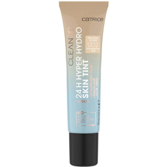 Catrice Clean ID 24H Hyper Hydro Skin Tint 002 Neutral Ivory
