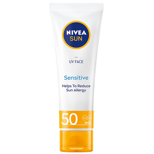 UV Face Sensitive SPF 50, 50 ml Nivea Aurinkovoiteet
