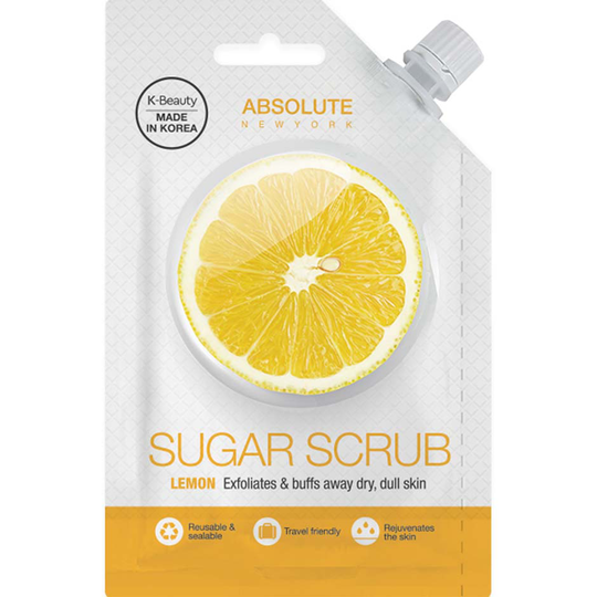 Spout Lemon Sugar Scrub, 25 g Absolute New York Kasvokuorinnat