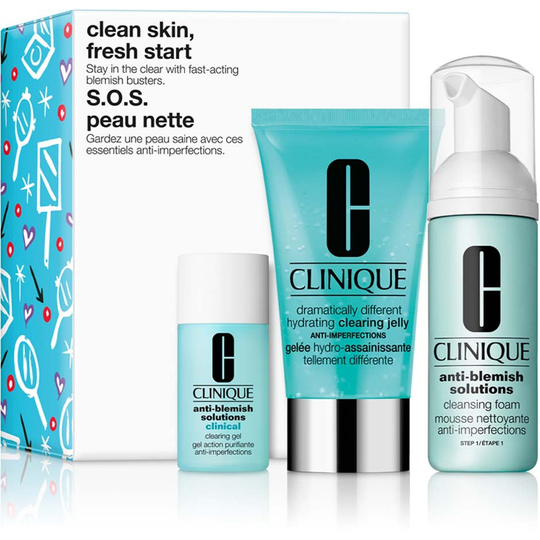 Clean Skin, Fresh Start Set, Clinique Ihonhoitopakkaukset