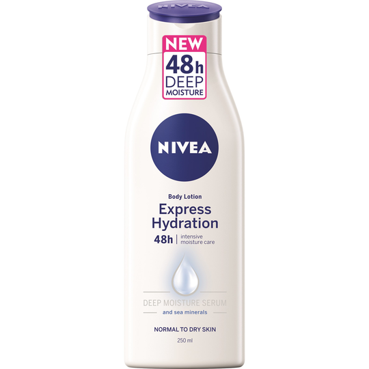 NIVEA Express Moisturising Body Lotion 250 ml