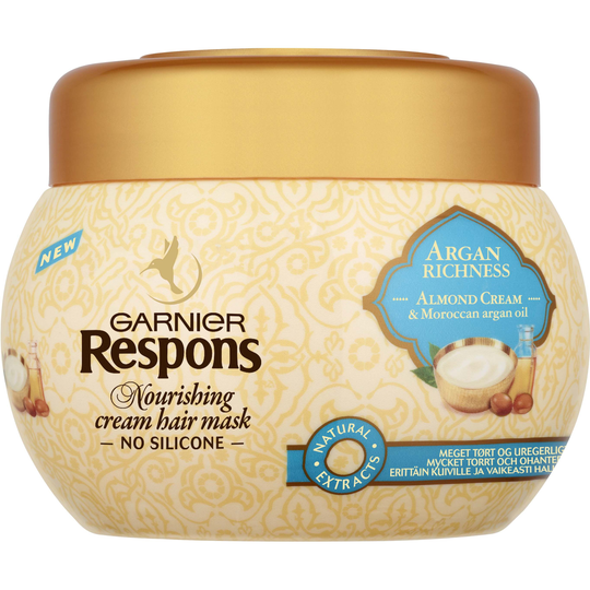 Garnier Respons Argan Richness Nourishing Cream Hair Mask Mycket