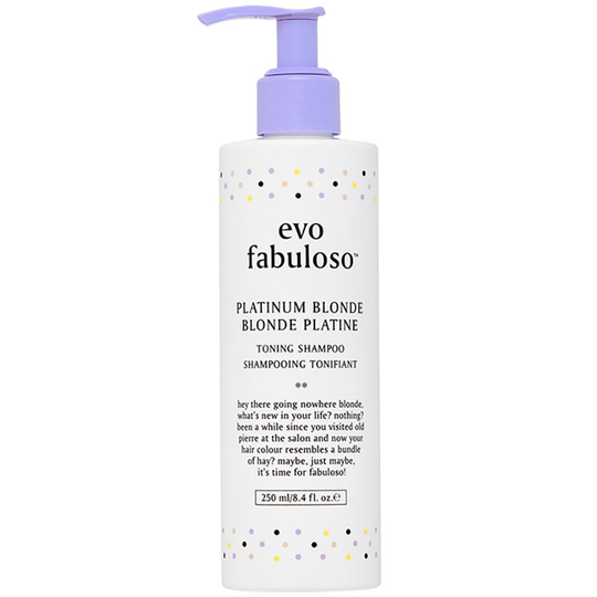 Platinum Blonde Toning Shampoo, 250 ml evo Hopeashampoo