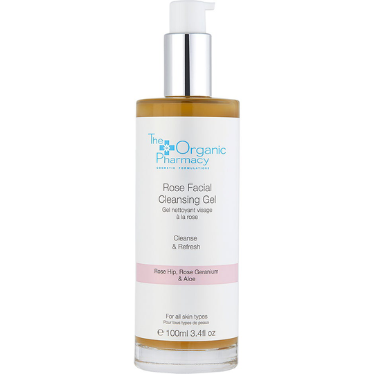 Rose Facial Cleansing Gel, 100 ml The Organic Pharmacy Ihonpuhdistus