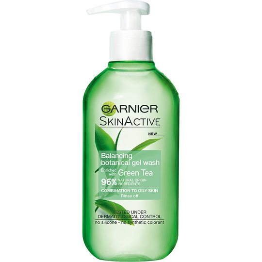 Skin Active Balancing Botanical Gel Wash, 200 ml Garnier Ihonpuhdistus