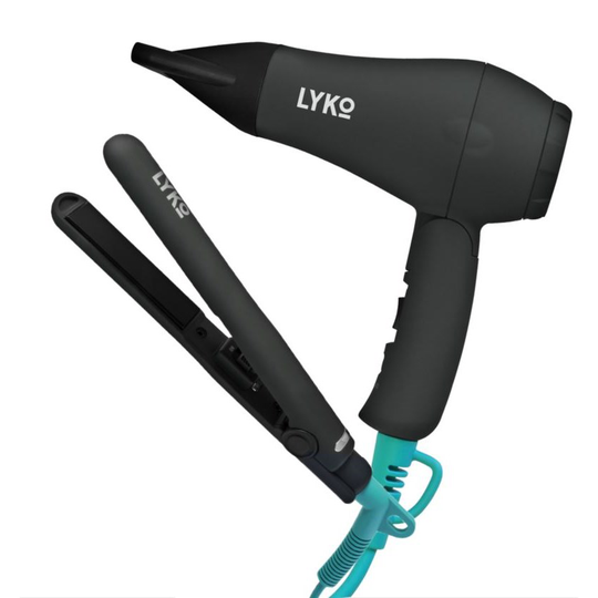 LYKO Hair Dryer Mini + Straightener Mini
