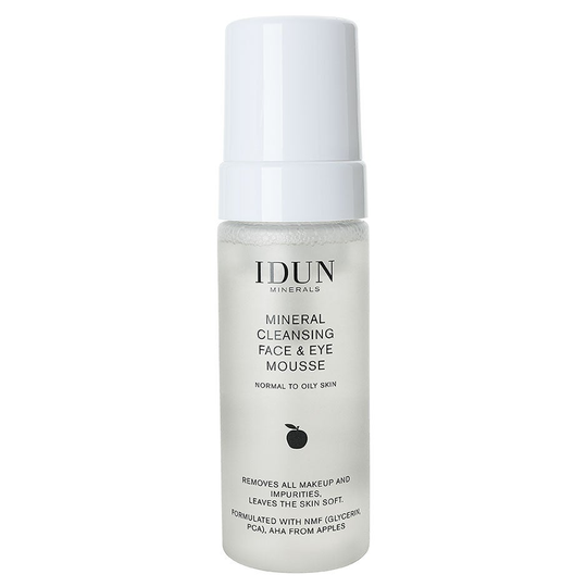 Cleansing Face & Eye Mousse, 150 ml IDUN Minerals Ihonpuhdistus