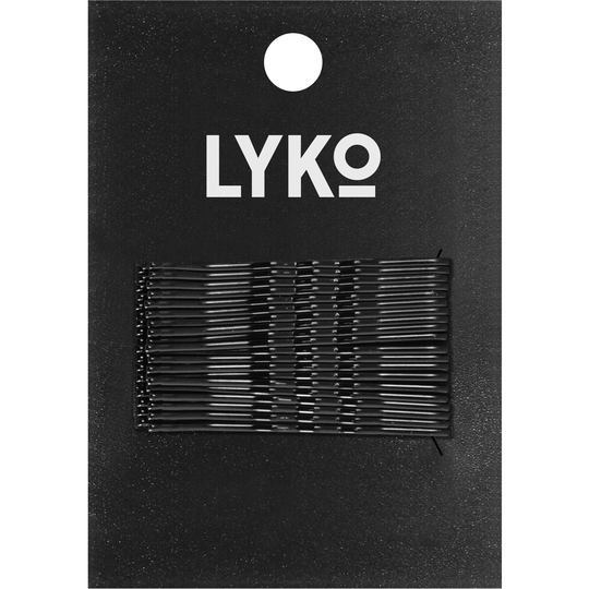LYKO Hairpins 45mm 20 pack Black 20 pack