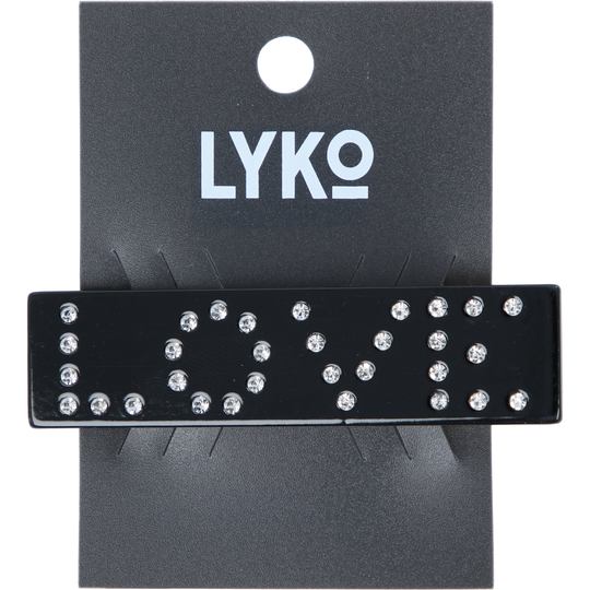 LYKO Barrette LOVE Black