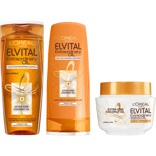 Loreal Paris Elvital Extraordinary Oil Coconut Trio