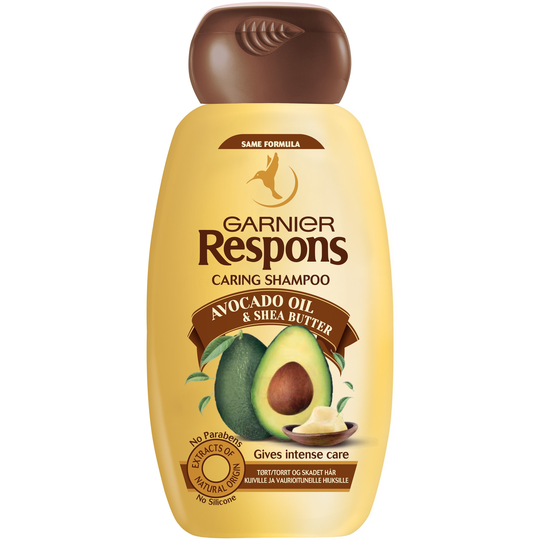 Garnier Respons Avocado Oil & Shea Butter Shampoo