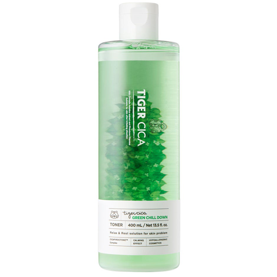 Tiger Cica Green Chill Down Toner, 400 ml It'S SKIN Kasvovedet