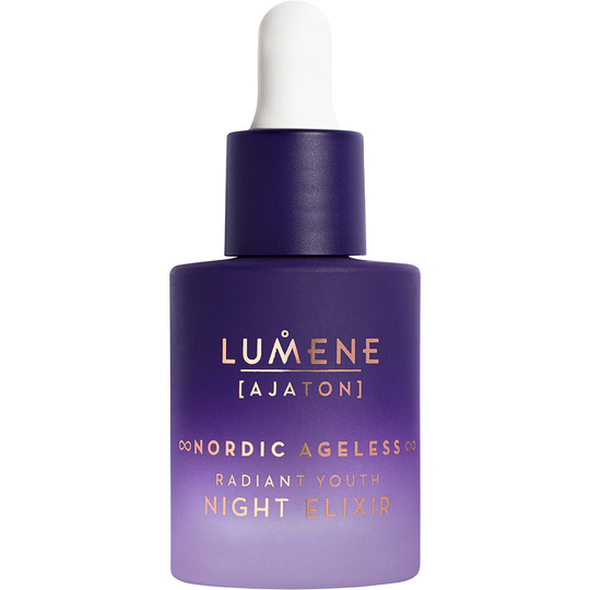 Nordic Ageless Radiant Youth Night Elixir, 30 ml Lumene Seerumi