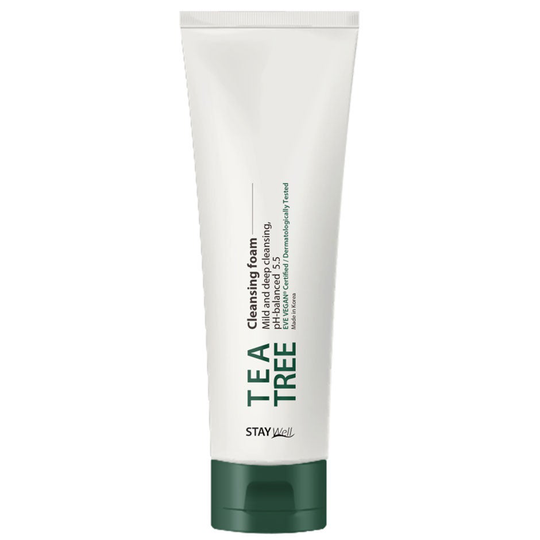 Vegan Tea Tree Cleanser, 130 ml Stay Well Ihonpuhdistus