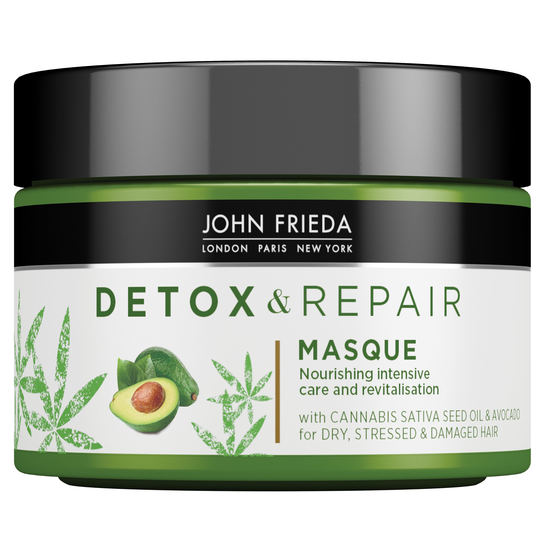 John Frieda Detox & Repair Cannabis Sativa Seed Oil Masque