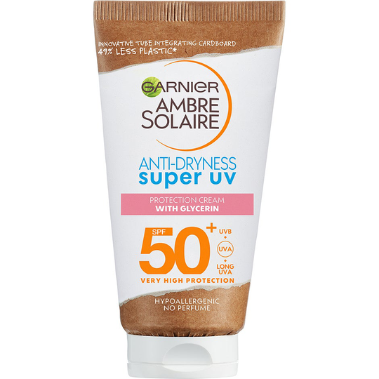 Ambre Solaire Anti-Dryness Super UV, 50 ml Garnier Aurinkosuoja kasvot