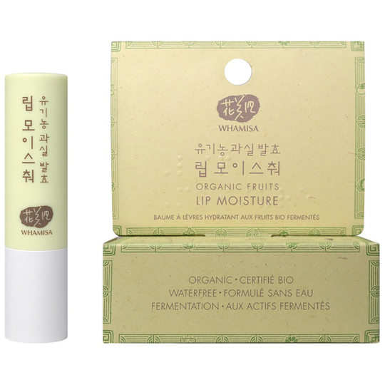 Organic Fruits Lip Moisture, 4 g Whamisa Skincare Huulten hoito