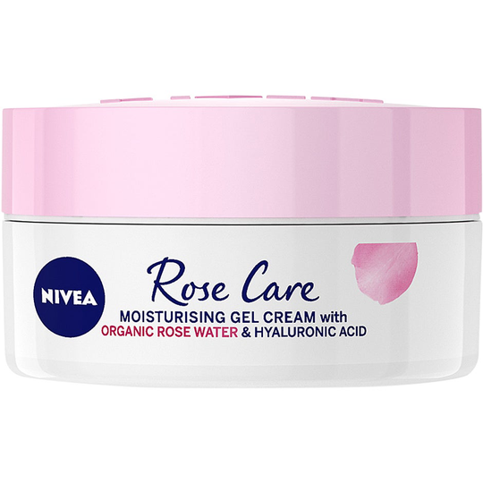 Rose Care Moisturizing Gel Cream, 50 ml Nivea Kosteusvoiteet kasvoille