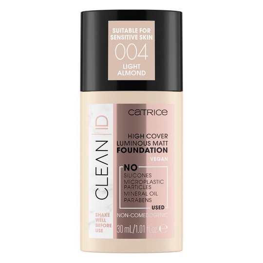 Catrice Clean ID High Cover Luminous Matt Foundation 004