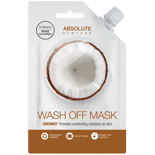 Spout Coconut Wash Off Mask, 25 g Absolute New York Kasvonaamiot